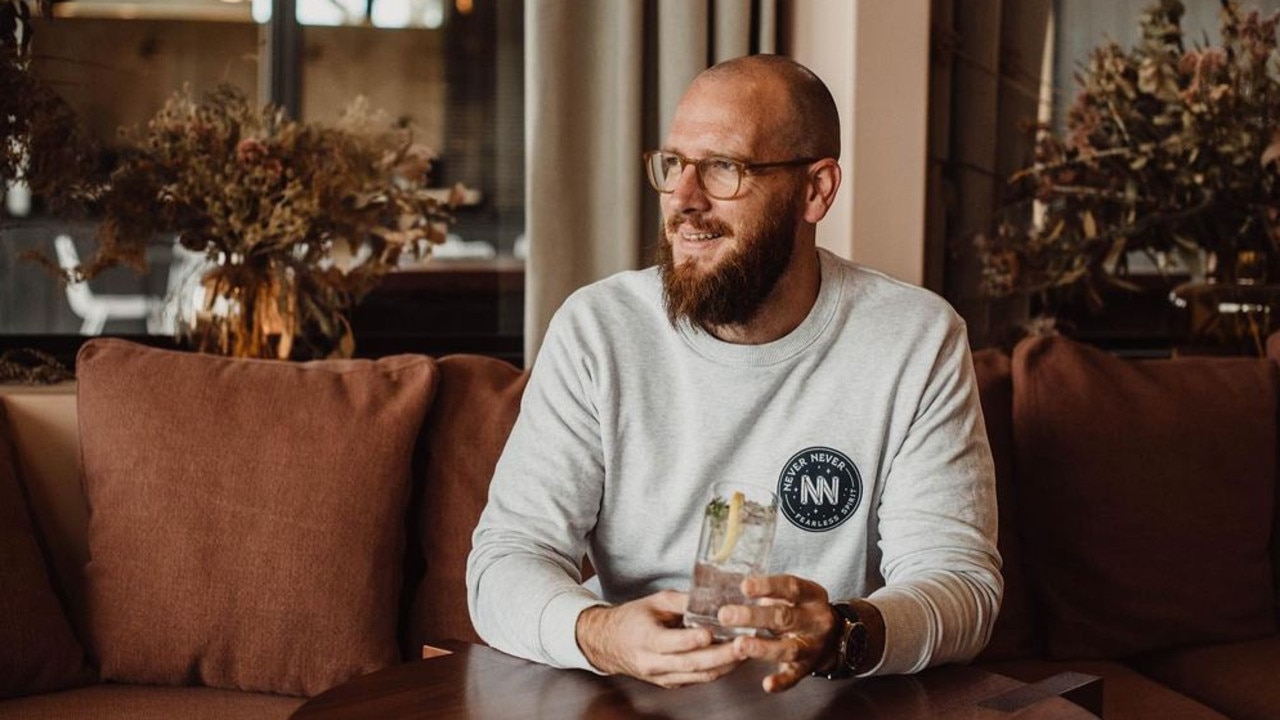 Never Never's head distiller Tim Boast was named Master Distiller of the Year at the World Gin Awards. Picture: Never Never