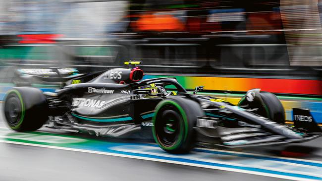 Formula One - Mercedes-AMG PETRONAS F1 Team at the 2023 Australian GP.