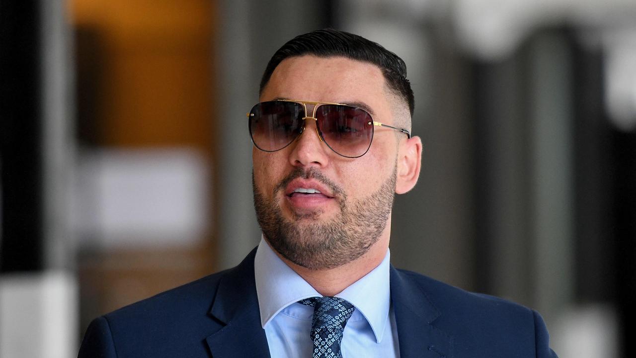 Salim Mehajer pleaded guilty to staging a car crash in western Sydney. Picture: NewsWire/Bianca De Marchi.