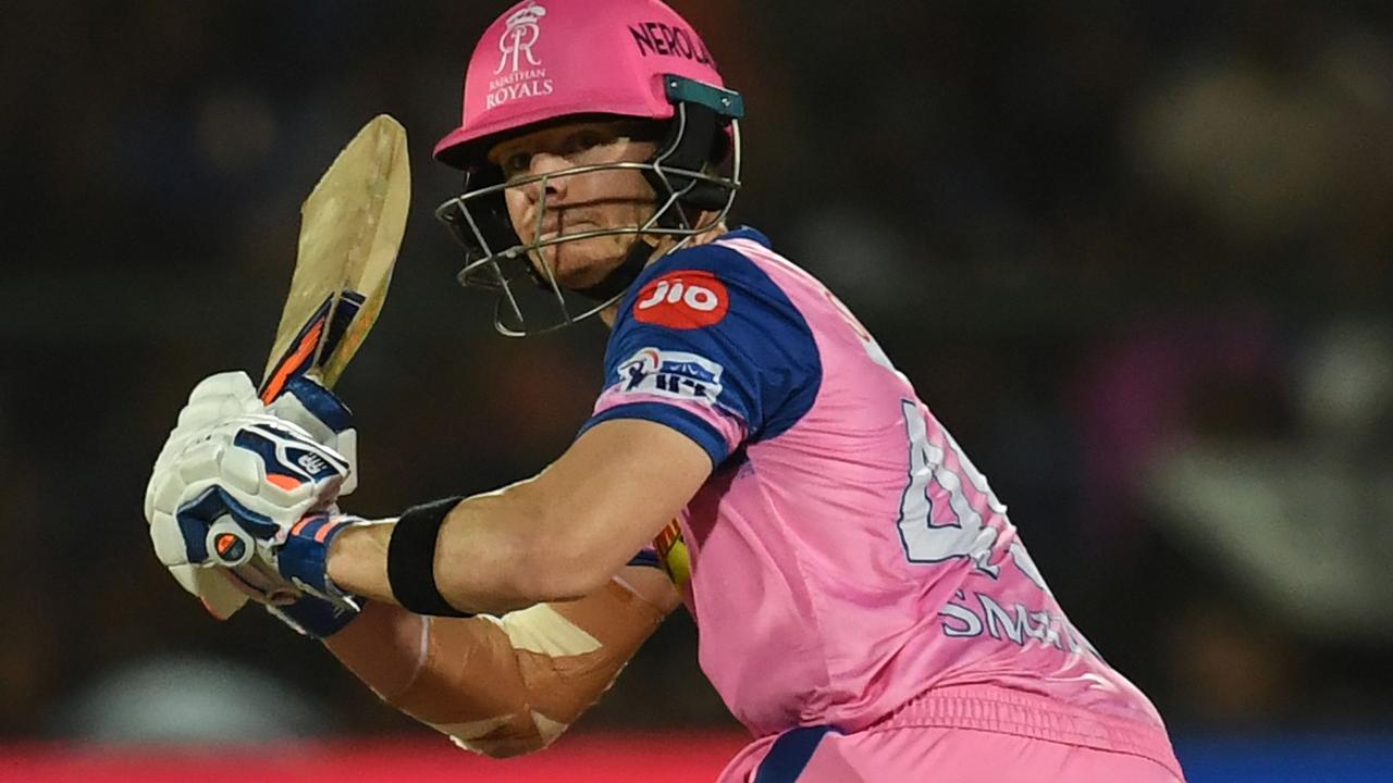 Steve Smith didn’t get the runs he wanted for the Royals in the IPL. Picture: Money Sharma / AFP