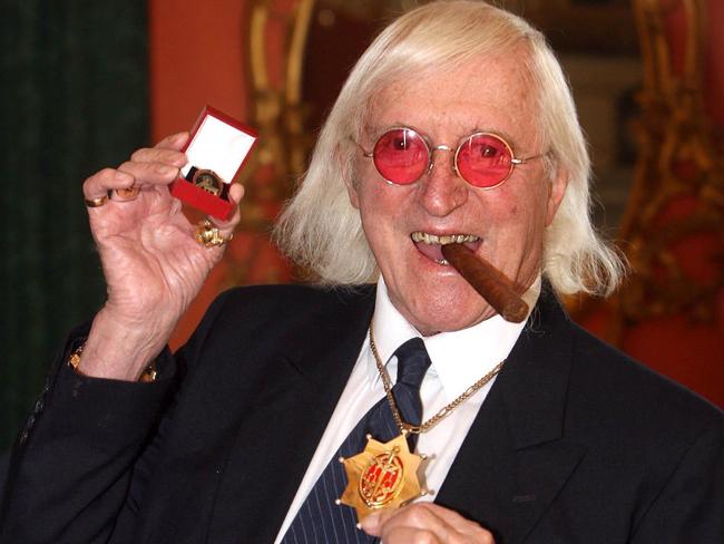 Shocking new claims … The late Jimmy Savile. Picture: AP Photo/Lewis Whyld/PA Wire