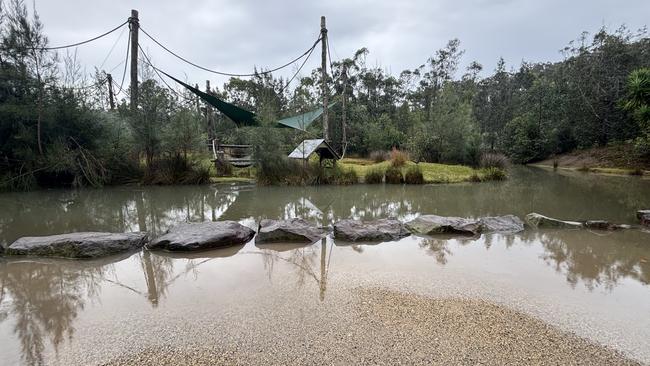 23 MAY 2025. Flooding at Mogo Zoo on the NSW South Coast. Picture: Supplied