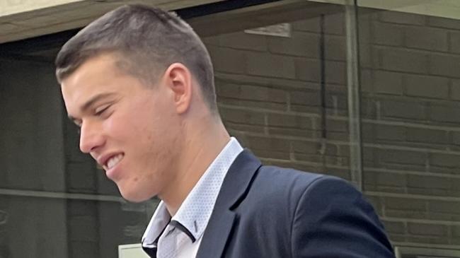 Riley Mulquiny was sentenced to CCO for a drug deal with a mate at Cronulla. He bought the drugs to use at a party, didn't use them then instead of throwing them away on-sold them. Picture: Ashleigh Tullis