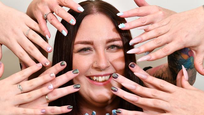 Brooke Elliott Brooke’s Beauty Treatments in Morayfield, voted Brisbane's best nail tech. Thursday June 5, 2025. Picture, John Gass