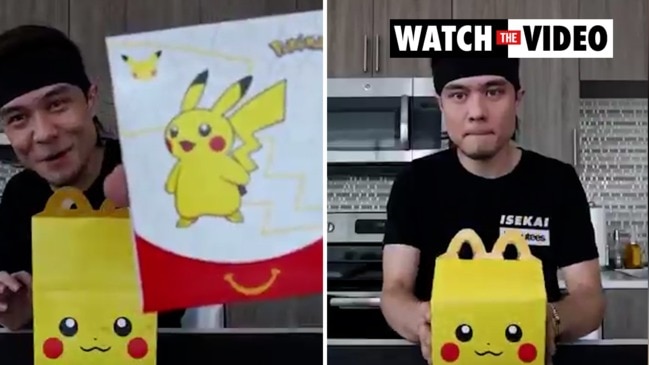 Man eats McDonald's Happy Meals to collect Pokemon cards