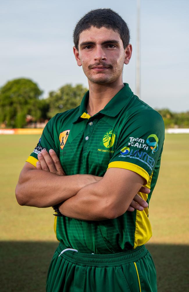 Farzan Chowna from Pint ahead of the 2024 Darwin &amp; District Cricket Competition. Picture: Pema Tamang Pakhrin