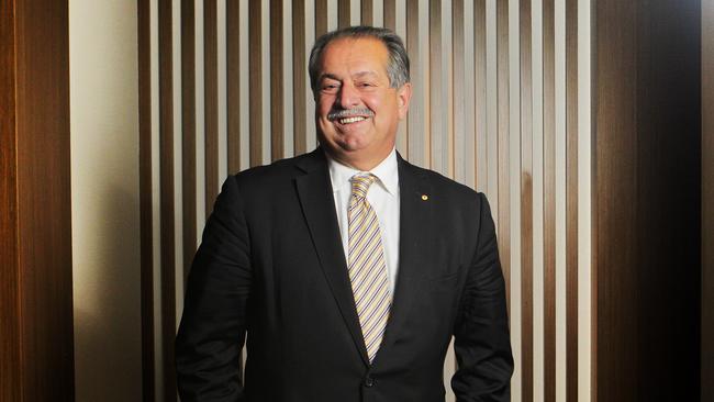 Andrew Liveris will step down as DowDuPont executive chairman next month.
