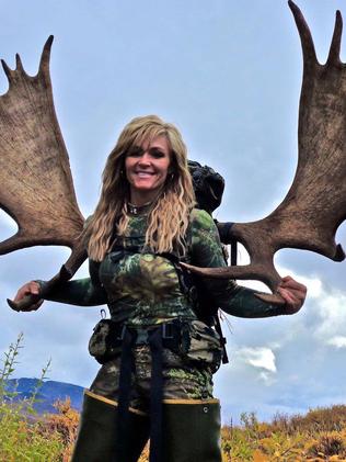 ‘The Huntress’ proudly shared her kills.