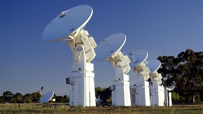 Antennas used by Defence Science and Technology Group. Picture: ADF