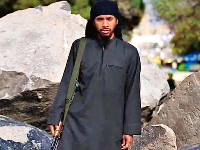 Neil Prakash in propaganda ISIS video Picture: Supplied