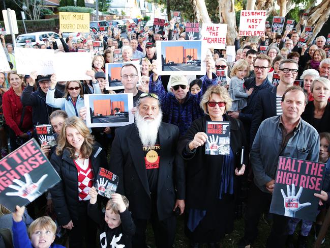 Councillors and the community have held rallies opposing the development.