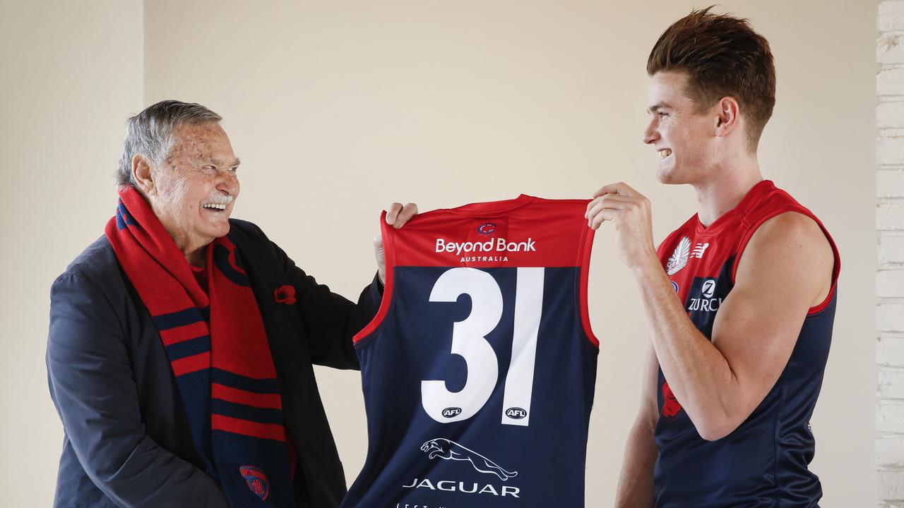 Barassi says the Anzac Eve game holds a special place in his heart. Picture: David Caird