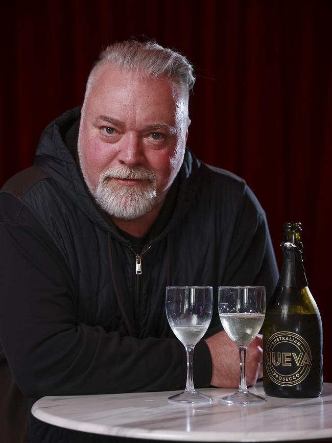 Kyle Sandilands in Potts Point. Picture: Justin Lloyd.