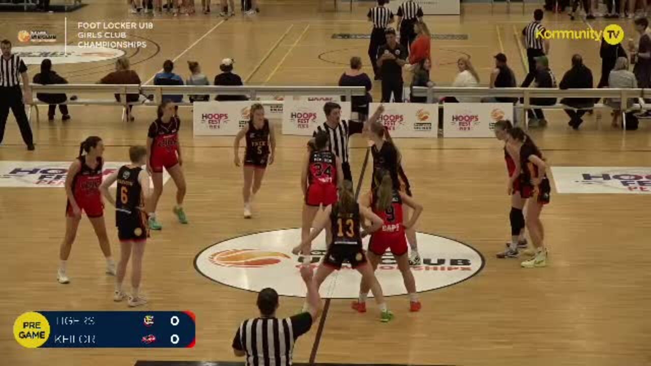 Replay: Melbourne Tigers v Keilor Thunder (Girls quarterfinal) - 2024 BA Under-18 Club Championships Day 4