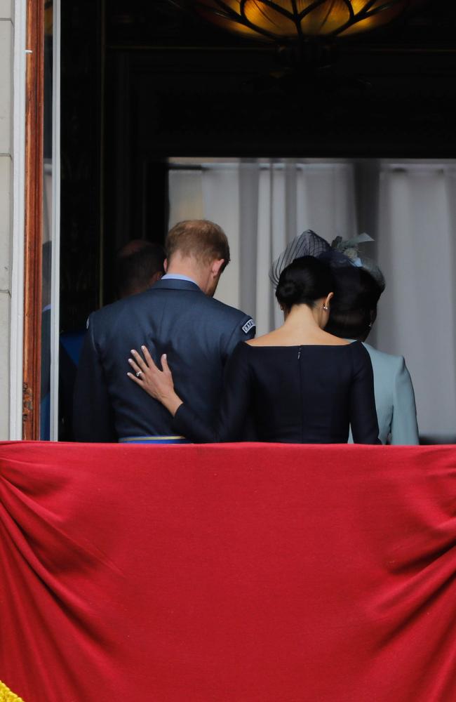 Prince Harry and Meghan Markle are turning their backs on the royal family. Picture: Tolga Akmen