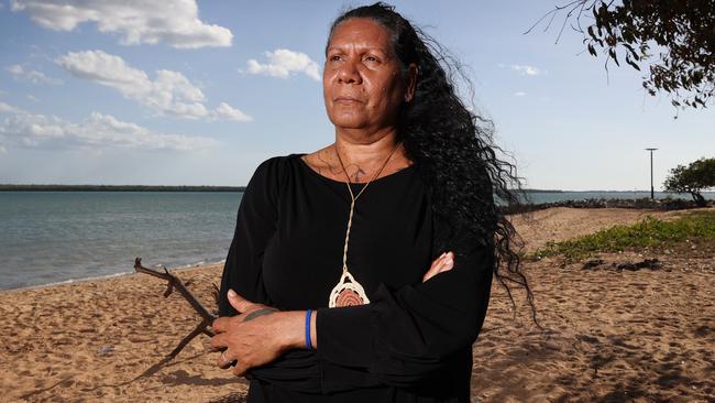 Dr Fiona Wirrer-George is a traditional owner from Napranum, south of Weipa. Picture: David Caird