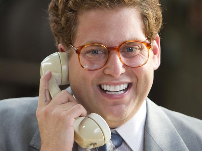 Jonah Hill in a scene from film The Wolf of Wall Street