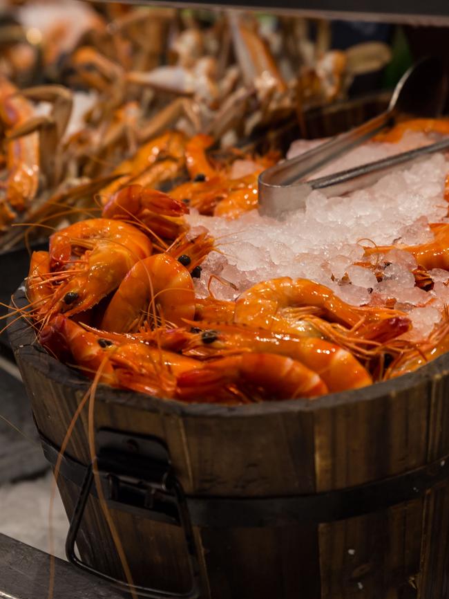 The Sheraton Grand Hyde Park’s famous seafood buffet