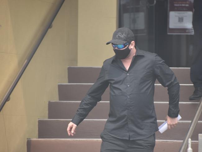 Justin Wayne Alderton faced Mackay Magistrate Court on drug-driving charges after he was involved in the car crash that killed Walter Newton in July, 2021. Picture: Matthew Forrest