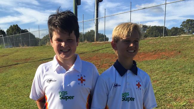 Finnigan Robinson and Kalani Franklin from Emmanuel Anglican College Ballina are up for a life-changing tournament