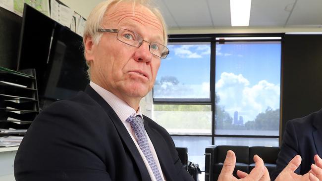 Peter Beattie has his hands full with the NRL. (Richard Gosling)