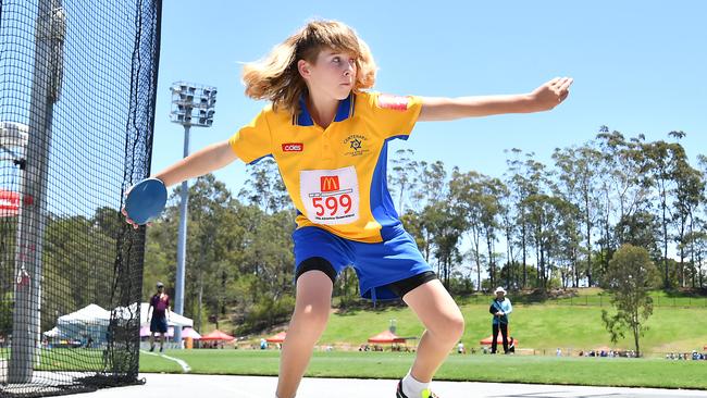 Queensland Little Athletics State Relay Championships. Saturday December 2, 2023. Picture, John Gass