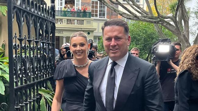 Karl Stefanovic was among the famous faces arriving at 3pm. Picture: Instagram.