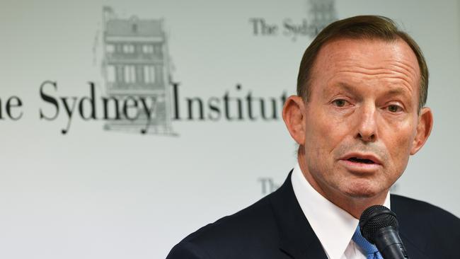 Former PM Tony Abbott. Picture: AAP Image/Brendan Esposito