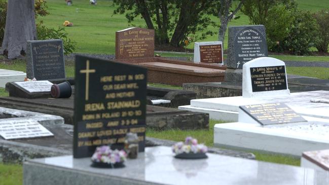 Caloundra Cemetery. Photo: Lou O'Brien.