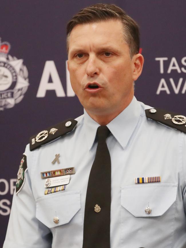 As will Assistant Commissioner Stephen Dametto. Picture: David Crosling