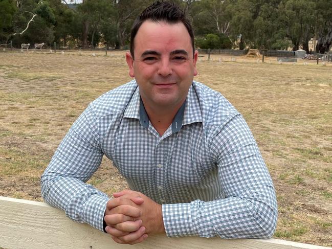 Young farmers SA: Brad Perry is the CEO of Grain Producers SA at age 36.PIcture: Supplied