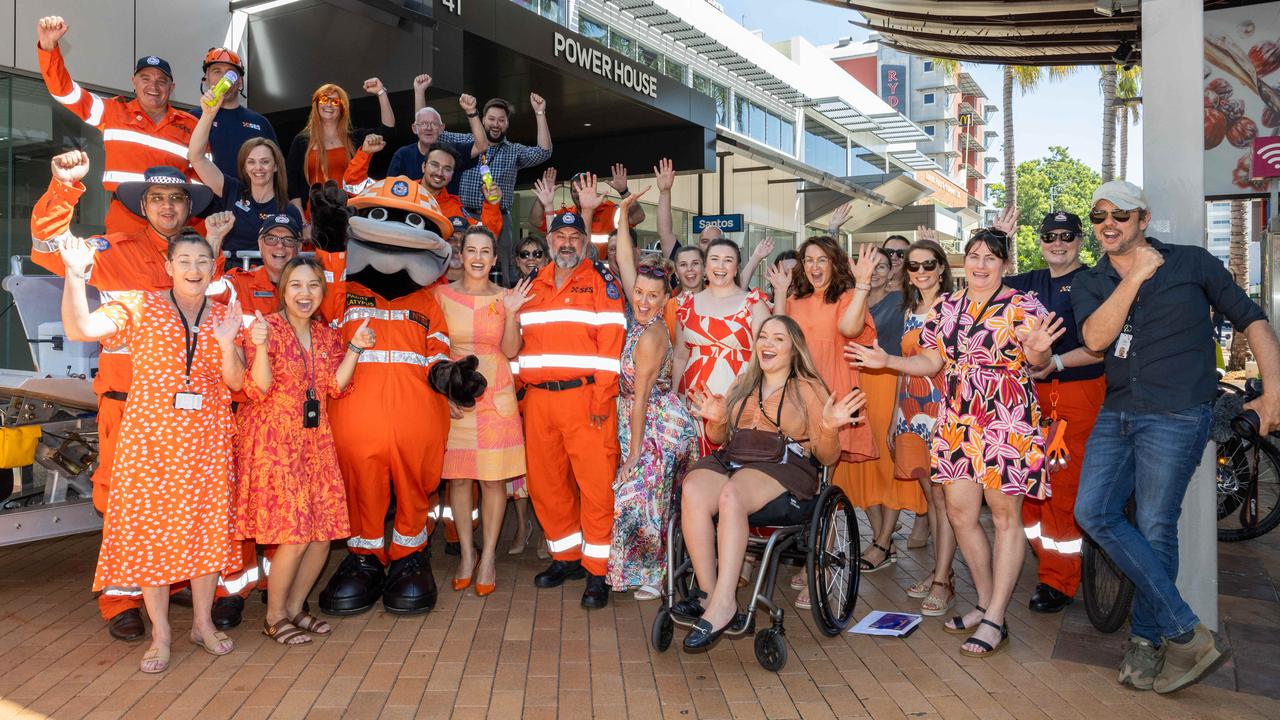 ‘I love it’: Why orange-clad vollies flooded Darwin CBD