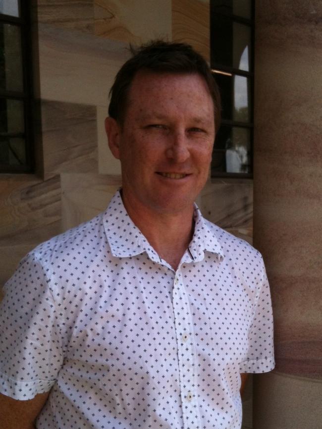 UQ political expert Dr Chris Salisbury.