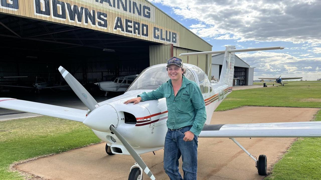 Rhiley Kuhrt was a student at the Darling Downs Aero Club.