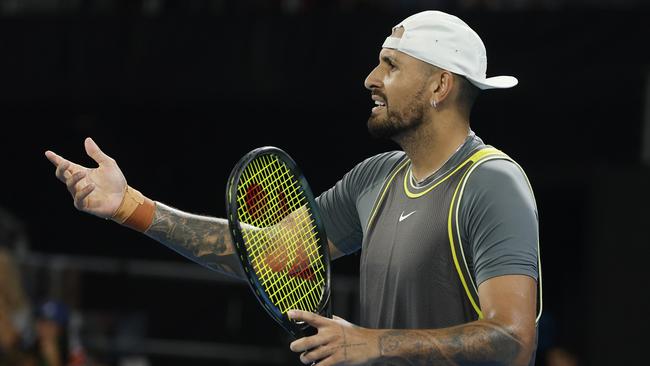 Nick Kyrgios isn’t done yet. Picture: Michael Klein.