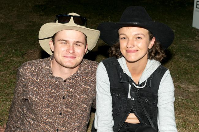 Byron Dolan and Lacey Weinert-Richters at the NQ's Rock'N Country 2022.Picture: Michaela Harlow