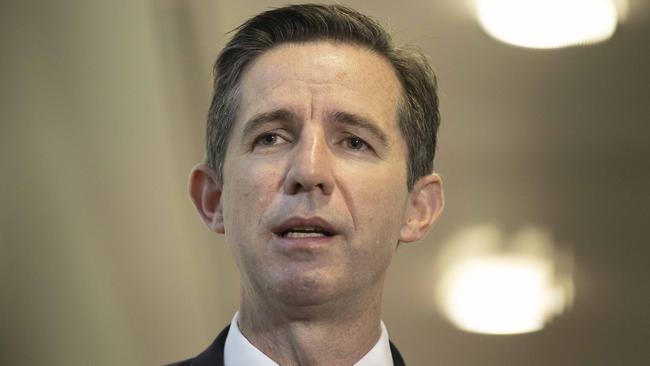 Simon Birmingham said the sex acts showed an unacceptable culture that needed to be weeded out. Picture: Gary Ramage