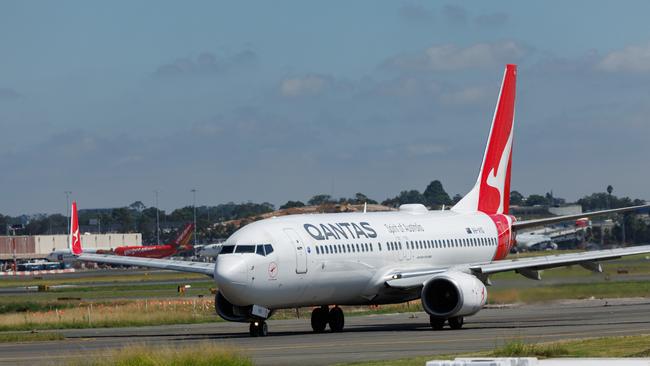 Qantas will pay tribute to Mr Davies on their Mardi Gras float. Picture: NCA NewsWire / David Swift