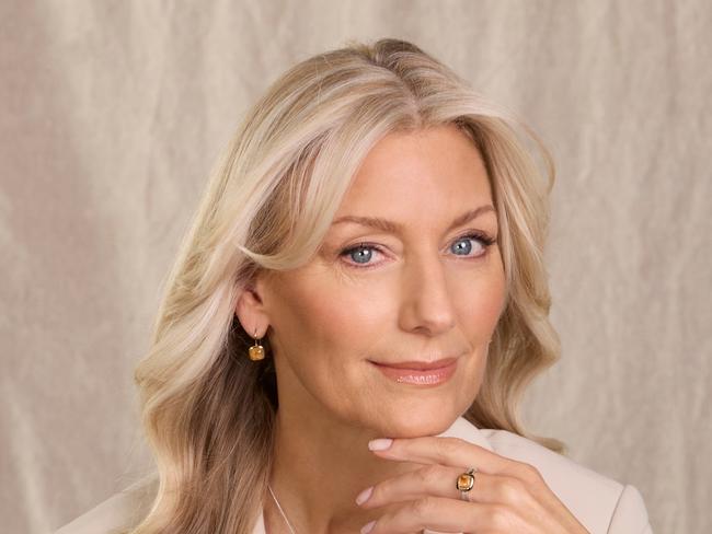 Sydney-based model Jan Jacobson, 59, is called out of retirement to star in NAJO jewellery campaign 'Serenity'. Photo: Supplied