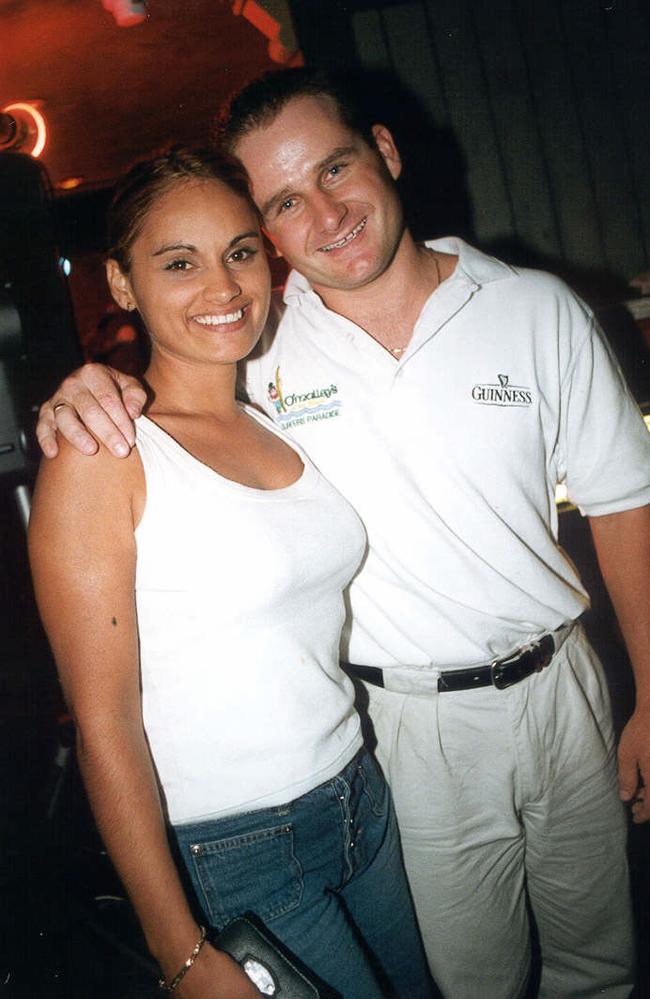 Dina Paulson and Darren Muir at O’Malley’s, 2000.