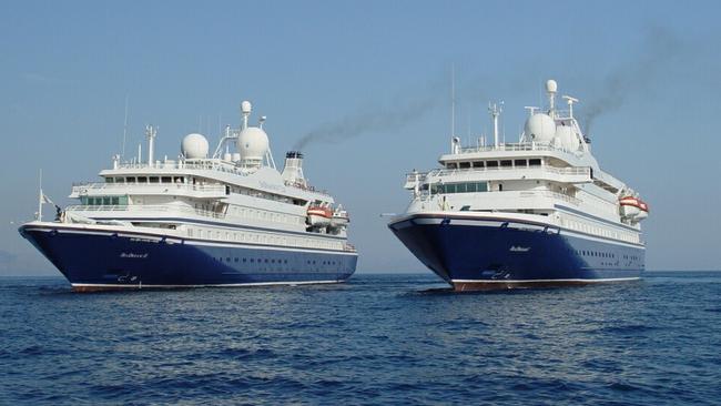 SeaDream Yacht Club’s SeaDream I and II.