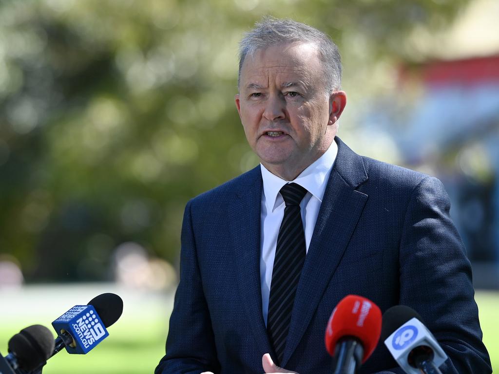 Opposition Leader Anthony Albanese says it is Labor’s job to ask questions. Picture: NCA NewsWire/Bianca De Marchi