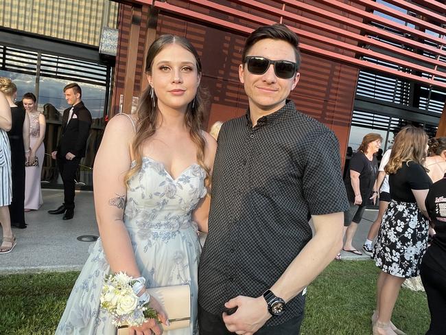 Aldridge State High School students celebrate their formal.