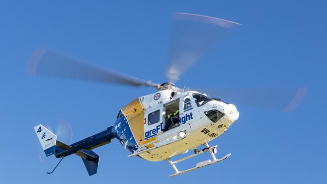 CareFlight was called to the scene of an accident in Narraweena. Picture: Supplied.