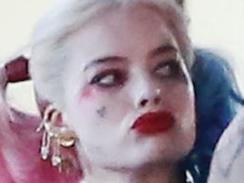 Margot Robbie on set of her new movie 
