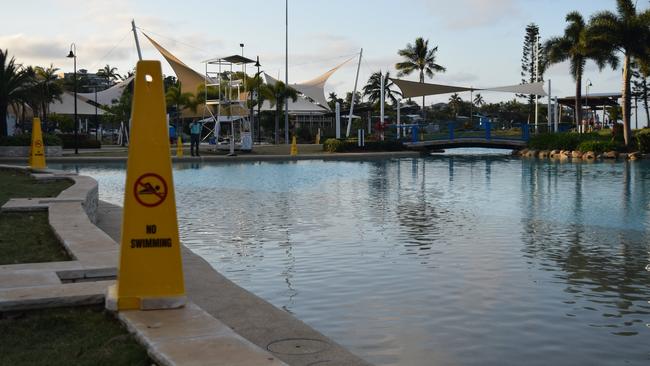 Airlie Beach Lagoon was closed after a father and son drowned on October 28, 2018.