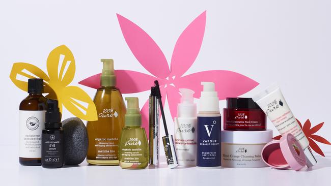 Some of the natural beauty products sold on Nourished Life. Picture: A Nourished Life