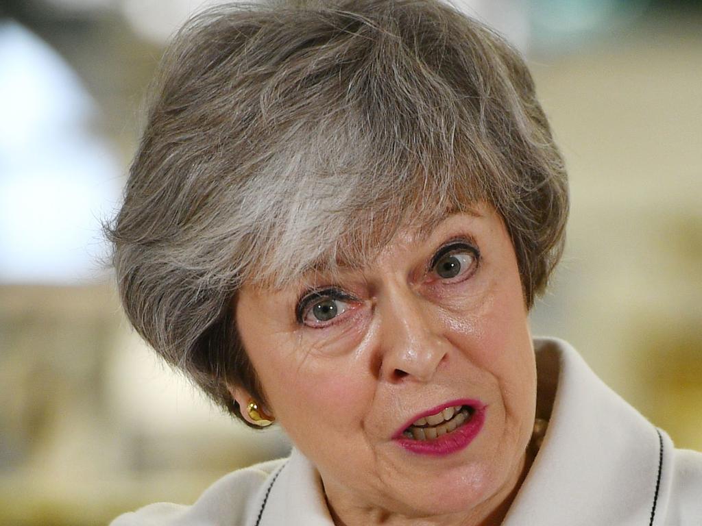 British Prime Minister Theresa May’s Brexit plan hangs in the balance. Picture: Ben Birchall/AFP