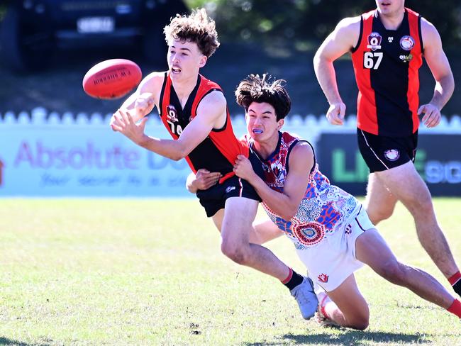 QAFL colts between Surfers Paradise and Redland Victoria Point. Saturday August 3, 2024. Picture, John Gass