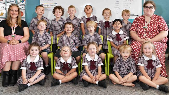 MY FIRST YEAR: St Patrick's Primary School Preps. Picture: Patrick Woods.